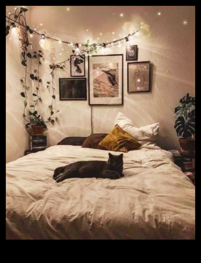 Există modalități inventive de a folosi Fairy Lights în Boho Modern Decor pentru o atmosferă magică?