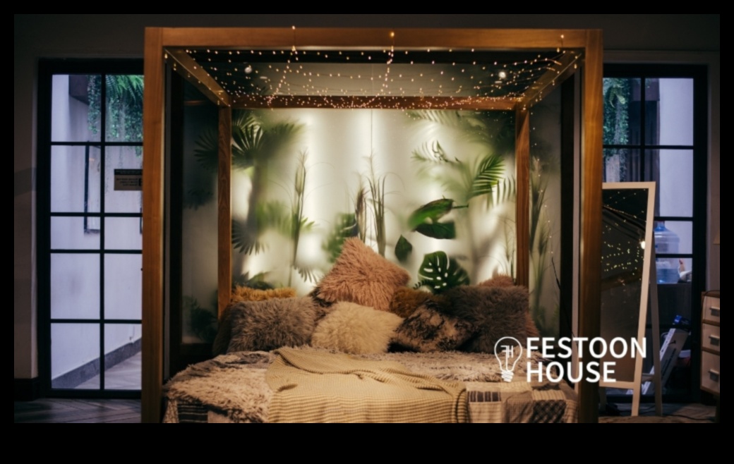 Există modalități inventive de a folosi Fairy Lights în Boho Modern Decor pentru o atmosferă magică?